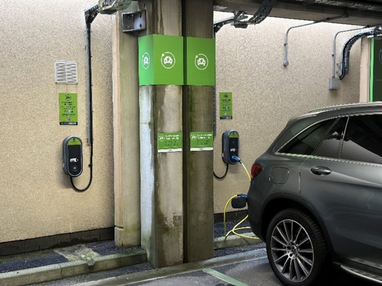 APCOA has installed fast charging spots in various car parks in the UK.
