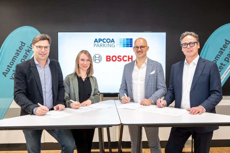 APCOA and Bosch teaming up for developing an AVP solution.